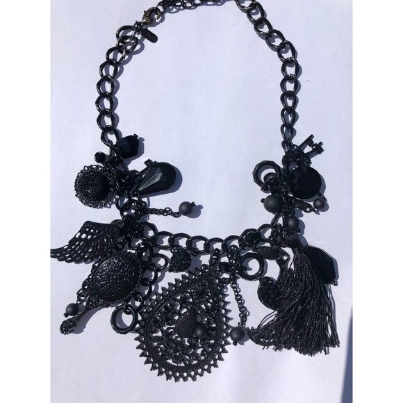 Treska Black Necklace - Picture 1 of 4